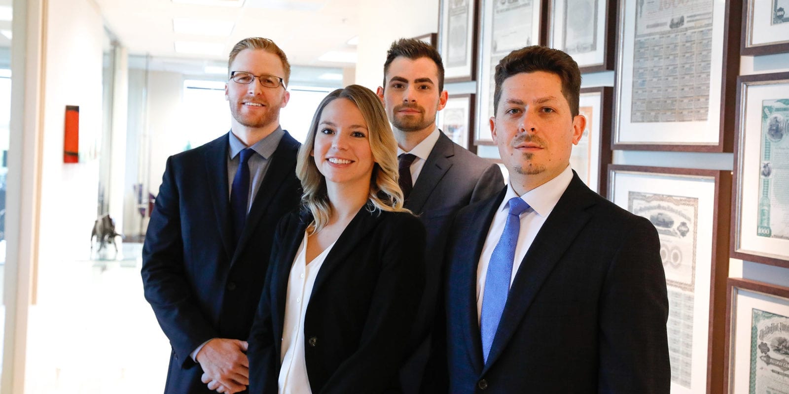 Investment Counsel Company Research and Trading Team Andrew Smith, Tiffany Emerson, Aaron Cajka and Brett Myer