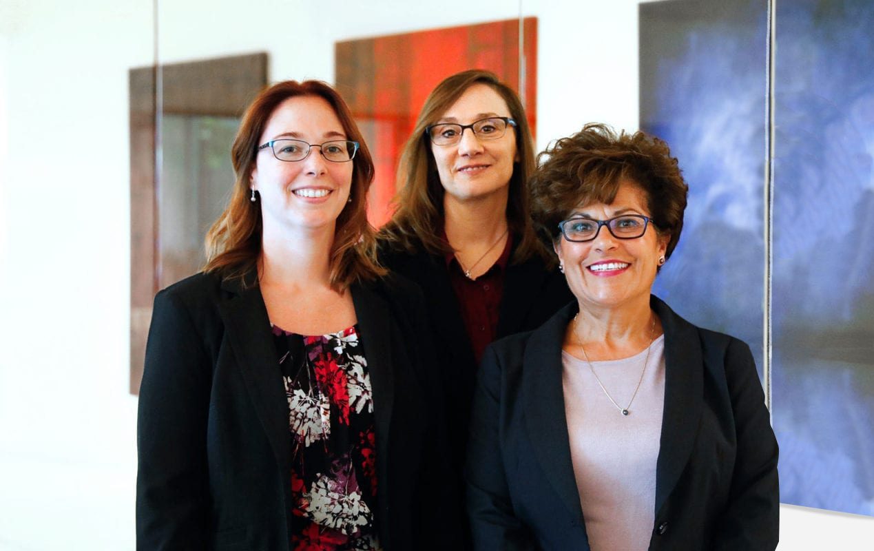 Investment Counsel Company Operations Team Catherine Paupst, Mariah Beck and Pat Tyrell